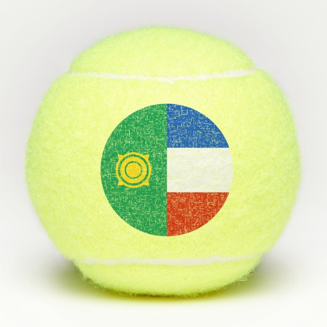 Balles De Tennis Drapeau de Khakassie (Devant)