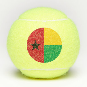 Balles De Tennis Drapeau de la Guinée-Bissau