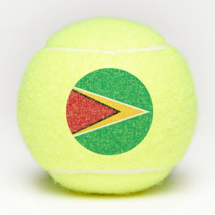 Balles De Tennis Drapeau de la Guyane