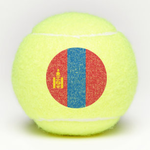 Balles De Tennis Drapeau de la Mongolie