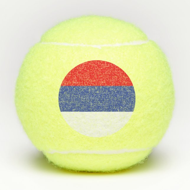 Balles De Tennis Drapeau de la Republika Srpska (Devant)
