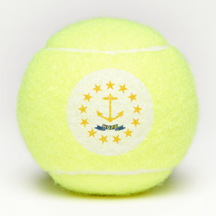 Balles De Tennis Drapeau de l'État de Rhode Island