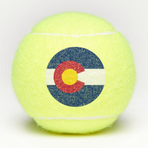 Balles De Tennis Drapeau de l'État du Colorado