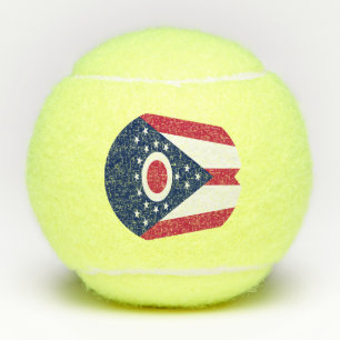 Balles De Tennis Drapeau de l'Ohio