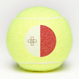 Balles De Tennis Drapeau de Malte