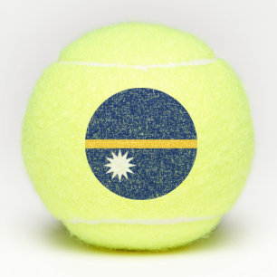 Balles De Tennis Drapeau de Nauru