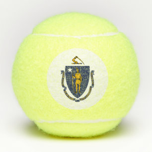 Balles De Tennis Drapeau d'État du Massachusetts
