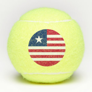 Balles De Tennis Drapeau du Liberia