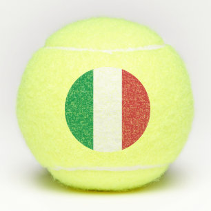 Balles De Tennis Drapeau Italie