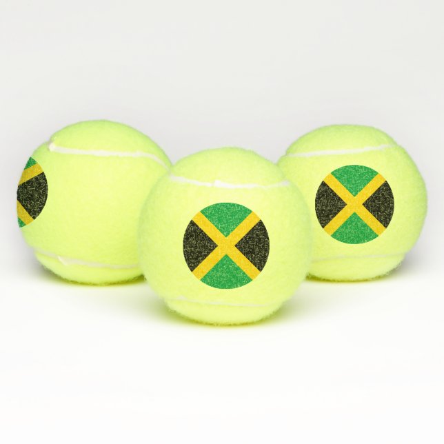 Balles De Tennis Drapeau Jamaïque (Multiple)