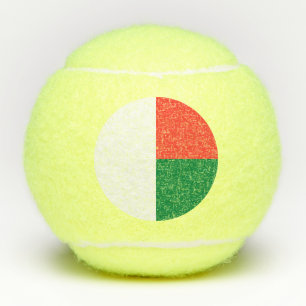 Balles De Tennis Drapeau Madagascar