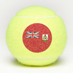 Balles De Tennis Drapeau patriotique des Bermudes