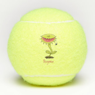 Balles De Tennis Drôle carnivore Vénus piège à mouches plante dessi