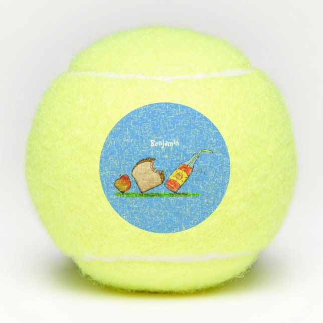 Balles De Tennis Drôle de dessin animé de fourmis (Devant)
