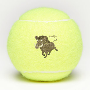 Balles De Tennis Drôle dessin humoristique de rasoir de sanglier