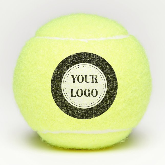 Balles De Tennis Élégant, contemporain, poli et personnalisable. (Devant)