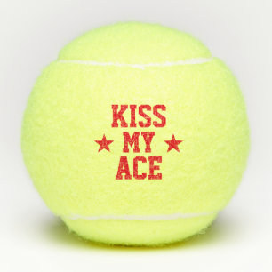 Balles De Tennis Embrasse Mon Ace Drôle