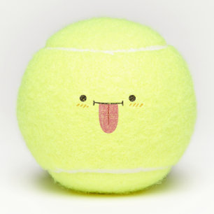 Balles De Tennis Emoji Kawaii Cute