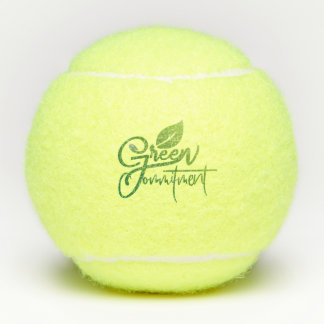 Balles De Tennis Engagement vert