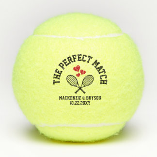 Balles De Tennis Fête des mariées de correspondance parfaite Favori