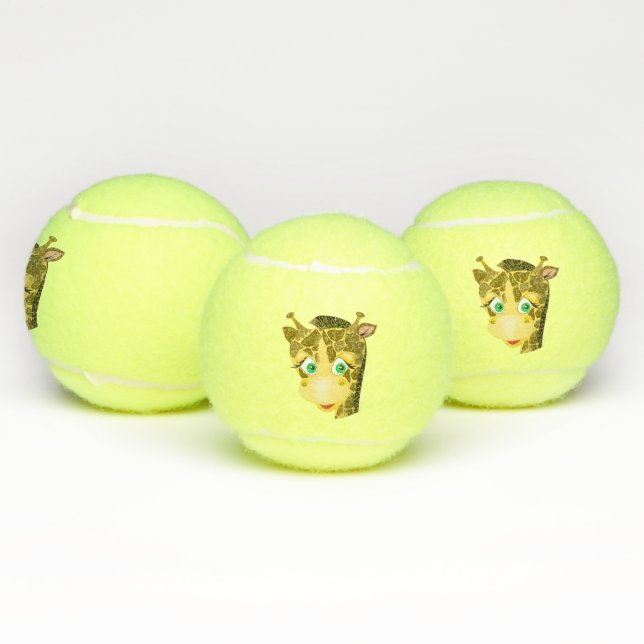 Balles De Tennis Girafe Bébé (Multiple)
