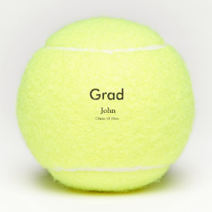 Balles De Tennis grand garçon ajouter nom félicitations date année 