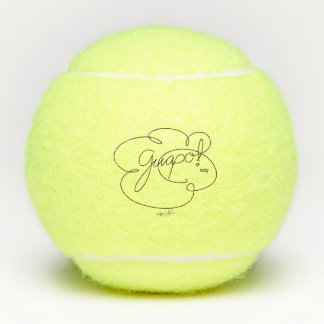 Balles De Tennis GUAPO soy - Bold CloudS Tennis Ball