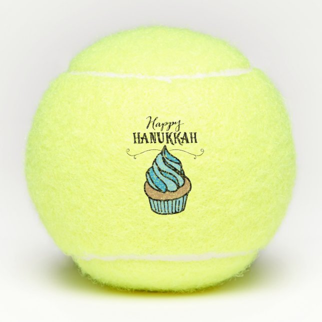 Balles De Tennis Hanoukka Candle (Devant)