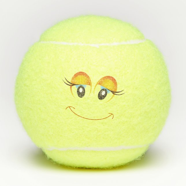 Balles de tennis heureuses (Devant)