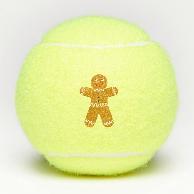 Balles De Tennis Homme de pain d'épices (Devant)
