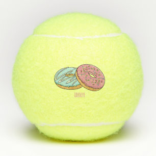 Balles De Tennis Illustration de Donut