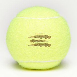 Balles De Tennis Illustration de l'alligator garfish