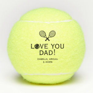 Balles De Tennis Je t'aime papa