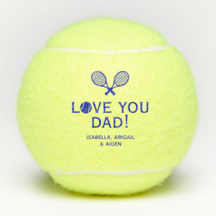Balles De Tennis Je t'aime papa