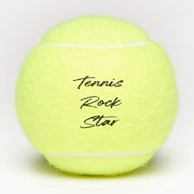 Balles De Tennis Joueur de l'équipe de tennis rock (Devant)