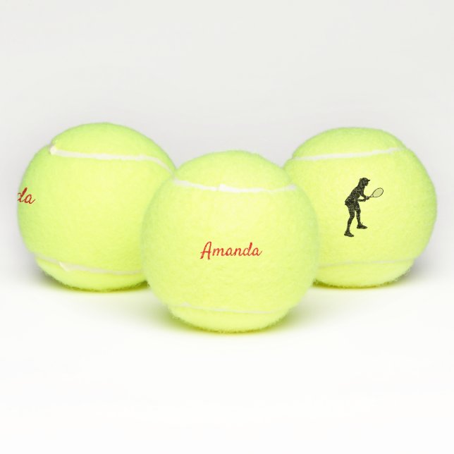 Balles De Tennis Joueur de tennis personnalisé (Multiple)