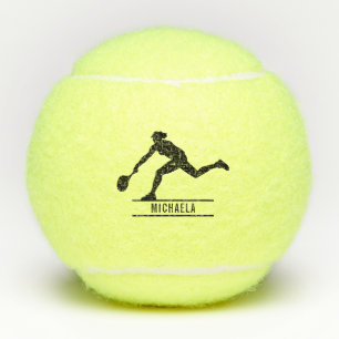 Balles De Tennis Joueur de tennis personnalisé Nom personnalisé à t