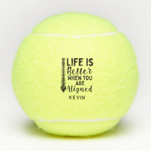 Balles De Tennis La vie chiropraticienne est meilleure quand vous ê