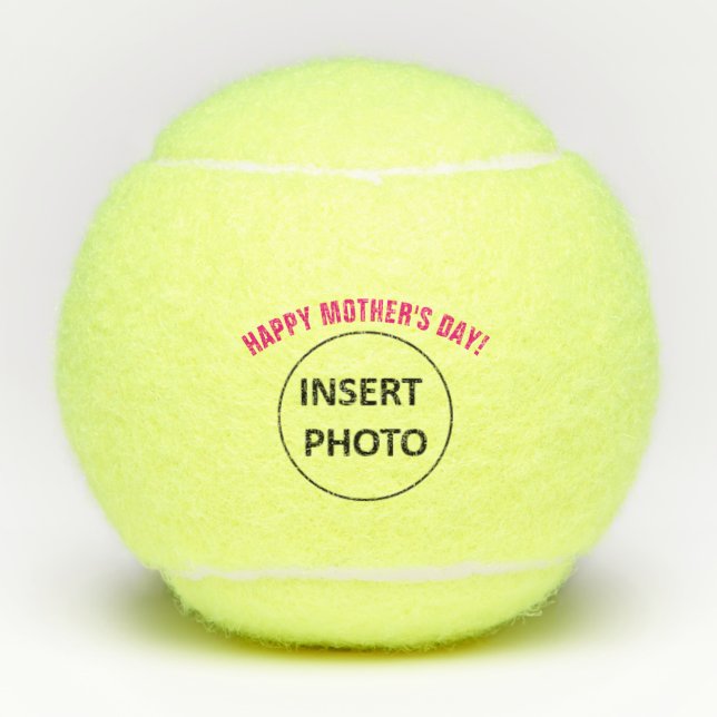 Balles De Tennis Le jour de mère (Devant)