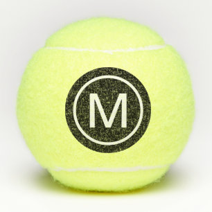 Balles De Tennis Le monogramme personalisiert