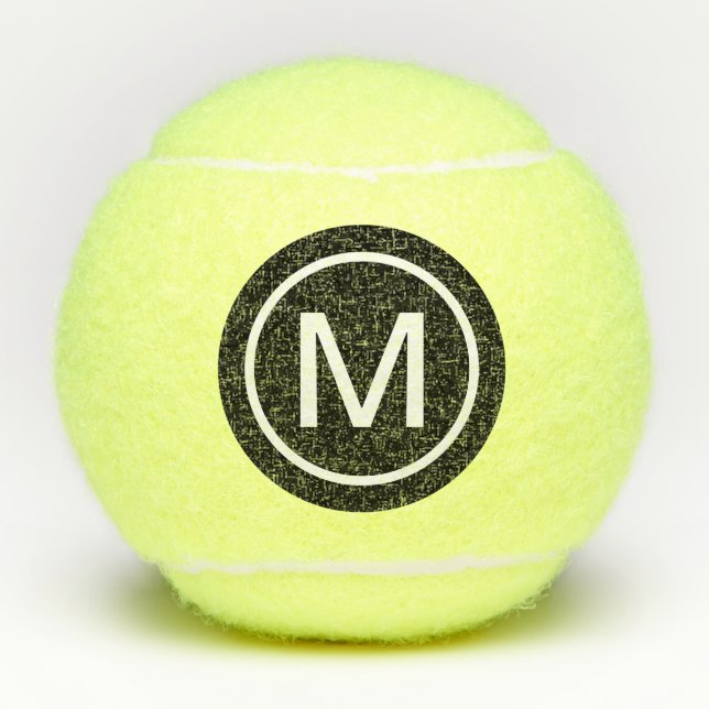 Balles De Tennis Le monogramme personalisiert (Devant)