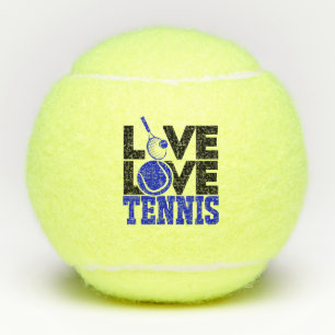 Balles De Tennis Live LOVE Tennis Blue Tennis Ball
