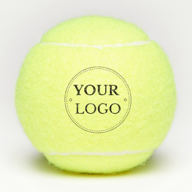 Balles De Tennis Logo personnalisé Promotion de marque professionne (Devant)