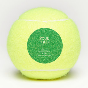 Balles De Tennis Logo personnalisé simple et élégant ici entreprise