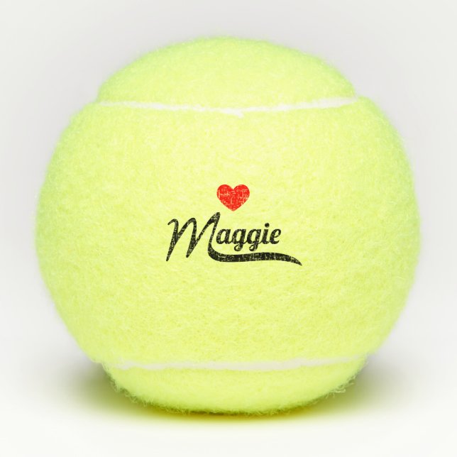 Balles De Tennis Maggie (Devant)