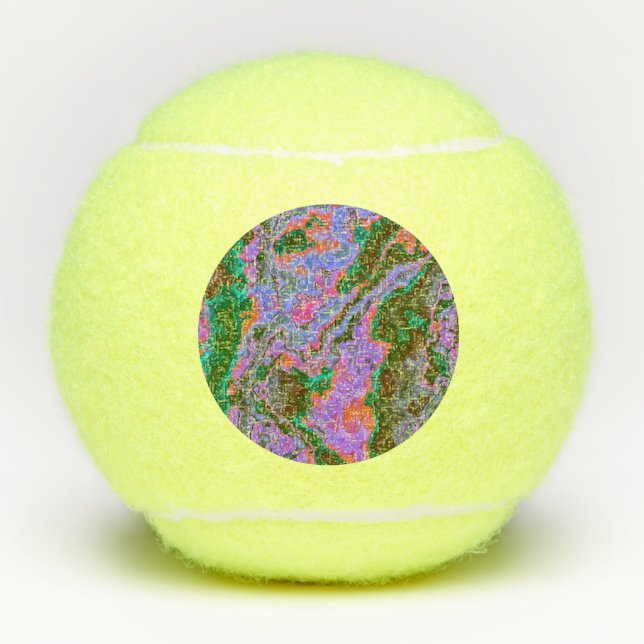 Balles De Tennis Marbre aigre (Devant)