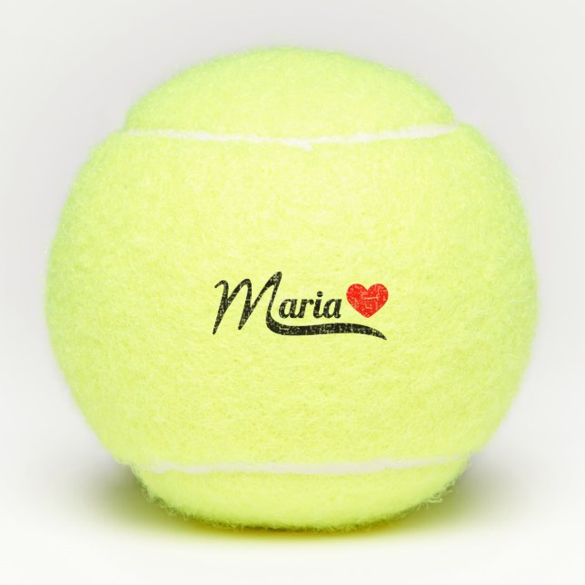 Balles De Tennis Maria (Devant)