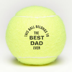 Balles De Tennis Meilleur papa jamais