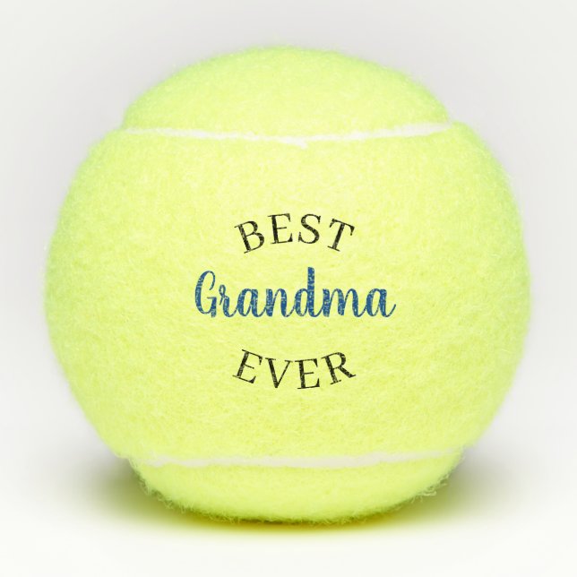 Balles De Tennis Meilleure grand-mère personnalisée, Gigi Mamaw Jam (Devant)