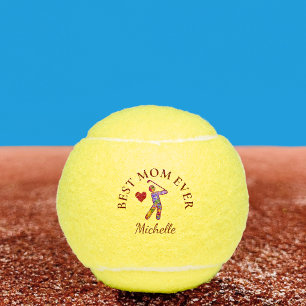 Balles De Tennis Meilleure Maman de tous les temps pour la fête des